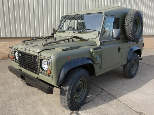 Land Rover 90 Wolf after being prepared - (Tools on Bonnet NOT INCLUDED)