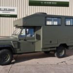Ex Army Land Rover Defender 130 Wolf Gun Bus (shoot vehicle) Ex Army Land Rover Defender 130 Wolf Gun Bus (shoot vehicle)