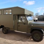 Ex Army Land Rover Defender 130 Wolf Gun Bus (shoot vehicle) Ex Army Land Rover Defender 130 Wolf Gun Bus (shoot vehicle)